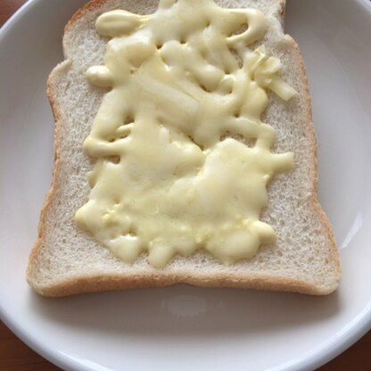 シュレッドチーズで作ってみました( ^ω^ )朝はパン食なのでまた作ります！